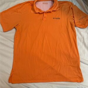 Columbia Men's Vibrant Orange Polo